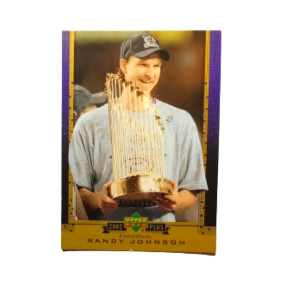 2002 Upper deck Randy Johnson